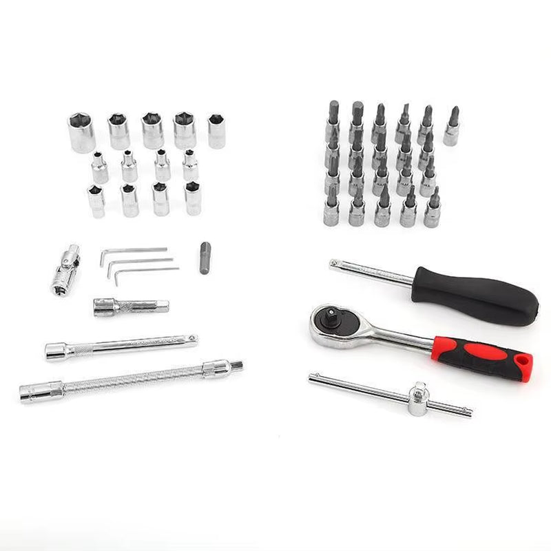Versatile 46-Piece Socket Set for All Your Repair Needs