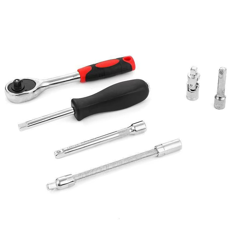Versatile 46-Piece Socket Set for All Your Repair Needs