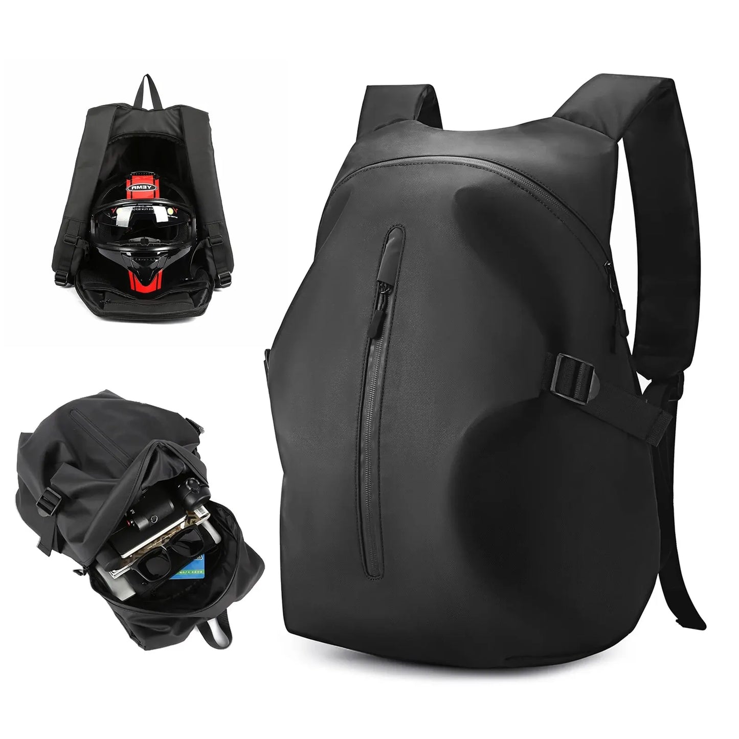 Stylish Waterproof Black Backpack for All Your Adventures
