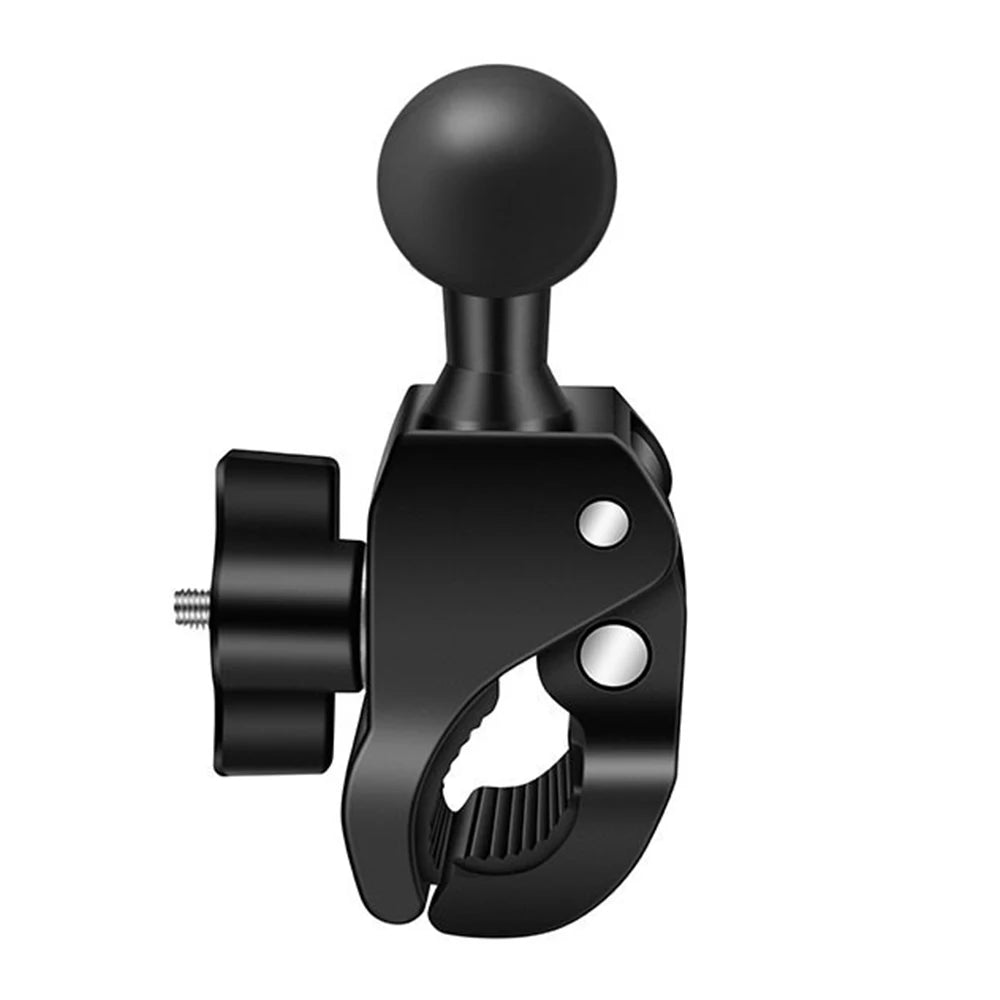 Versatile 1 Inch Ball Adapter for Motorcycle Handlebar - Perfect for Action Cameras and Phones