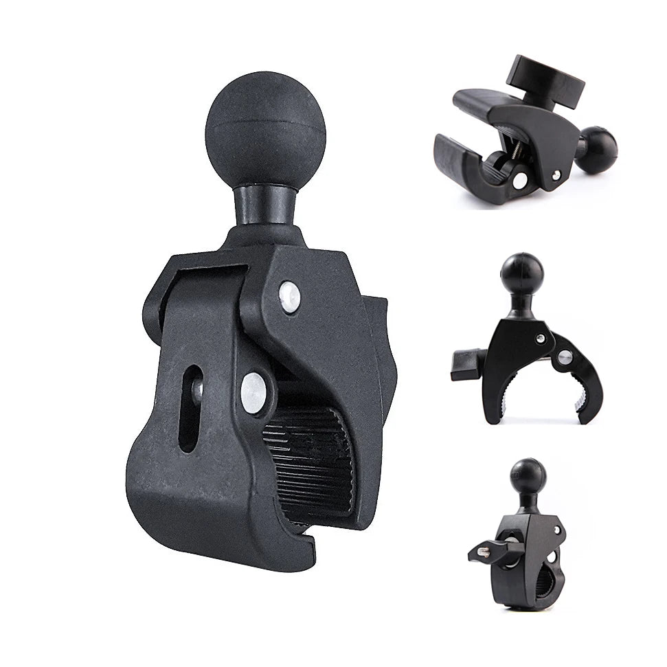 Versatile 1 Inch Ball Adapter for Motorcycle Handlebar - Perfect for Action Cameras and Phones