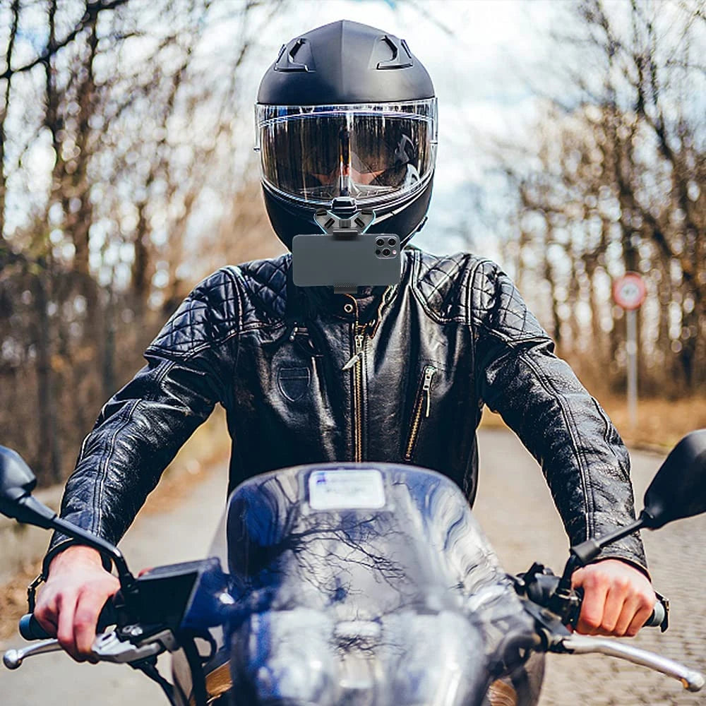 Elevate Your Adventure with the Ultimate Helmet Phone and Camera Mount