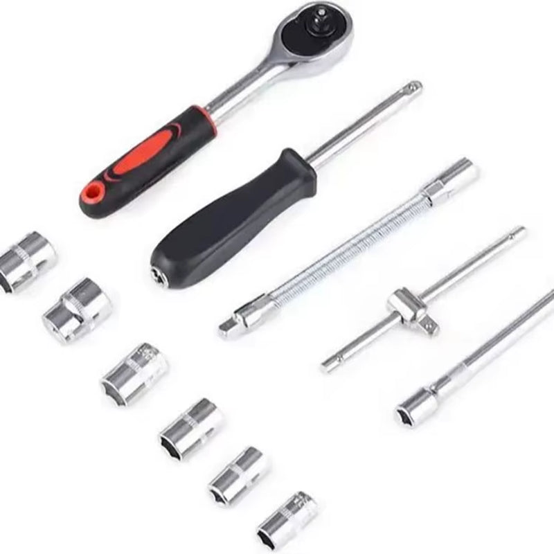 Versatile 46-Piece Socket Set for All Your Repair Needs