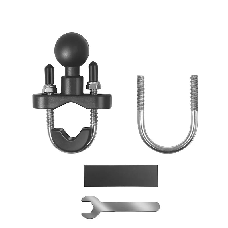 Versatile 1 Inch Ball Adapter for Motorcycle Handlebar - Perfect for Action Cameras and Phones