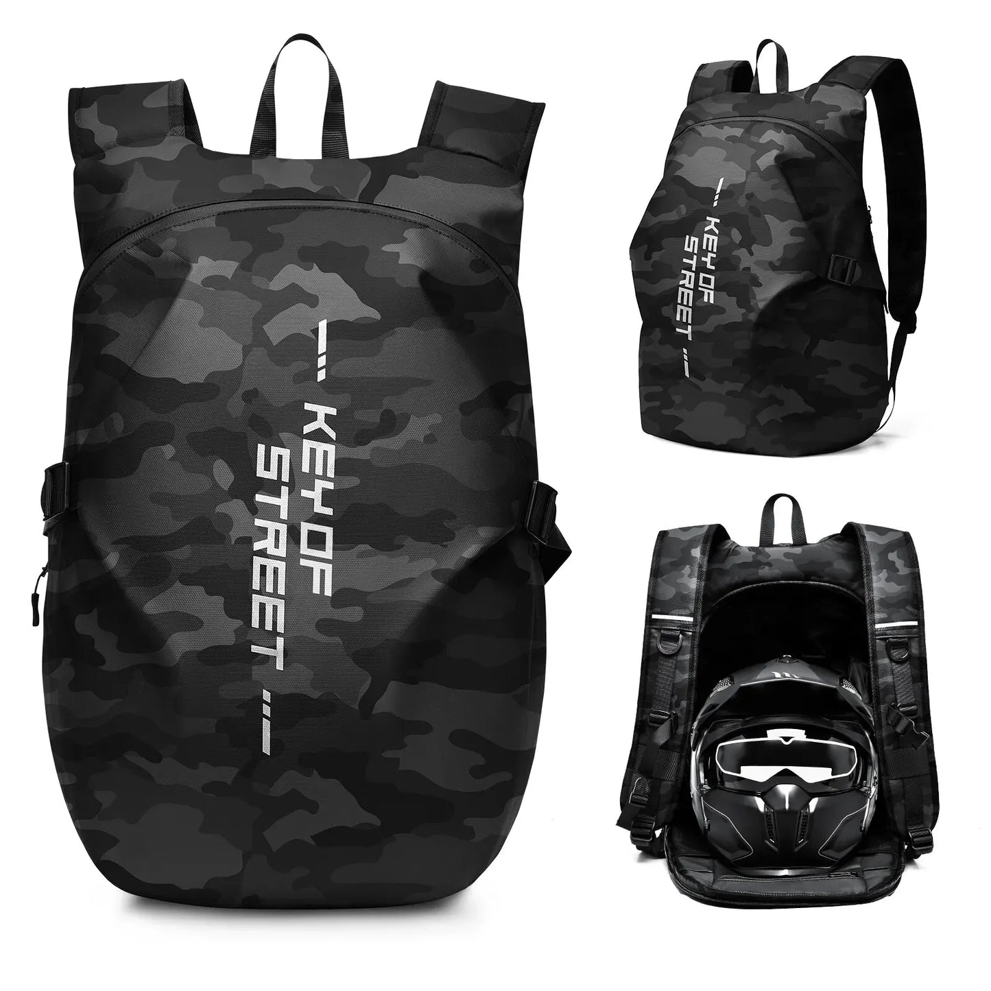 Stylish Waterproof Black Backpack for All Your Adventures