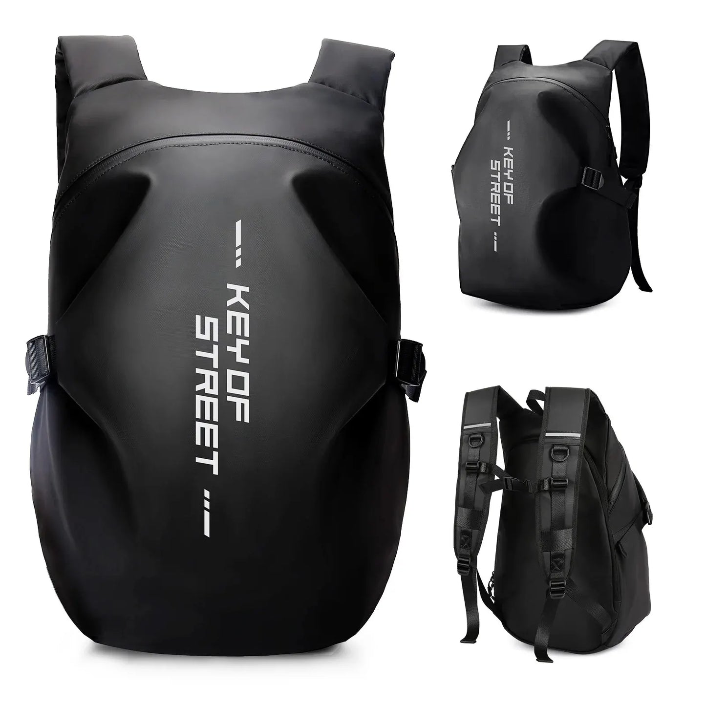 Stylish Waterproof Black Backpack for All Your Adventures