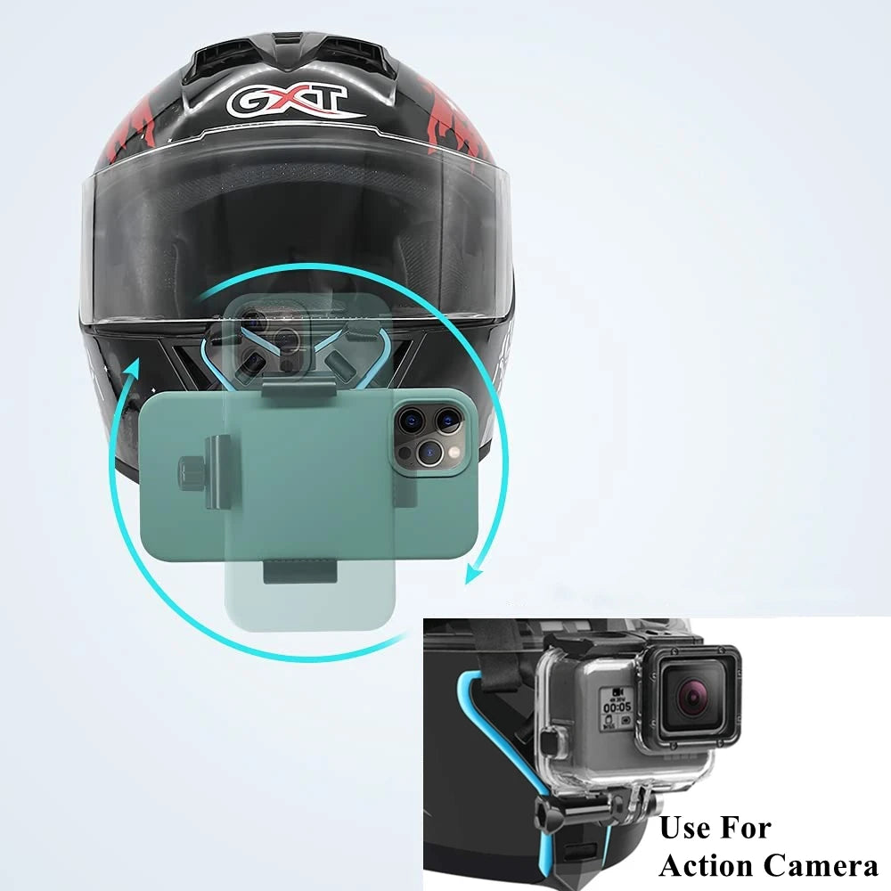 Elevate Your Adventure with the Ultimate Helmet Phone and Camera Mount
