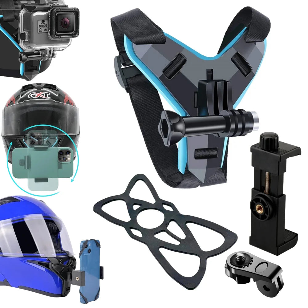 Elevate Your Adventure with the Ultimate Helmet Phone and Camera Mount