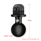 Versatile 1 Inch Ball Adapter for Motorcycle Handlebar - Perfect for Action Cameras and Phones