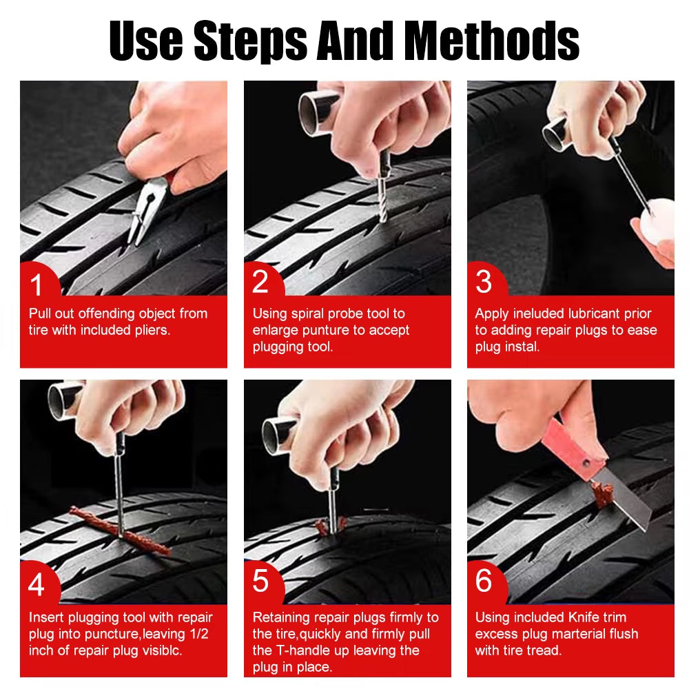 Ultimate Tyre Repair Kit for Quick and Easy Fixes on the Go