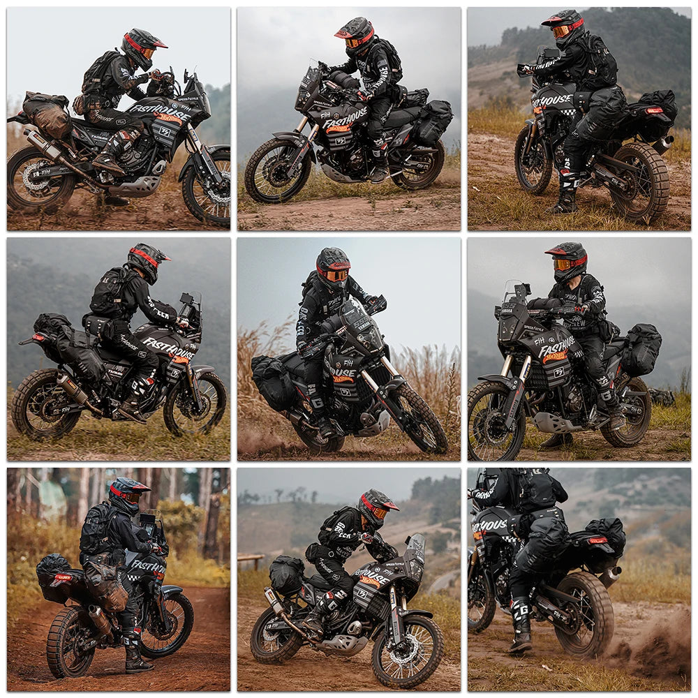 Upgrade Your Ride with Our 2 Pcs Waterproof Motorcycle Saddle Side Pannier Bags - Perfect for Travel (18L/28L/48L Options)!