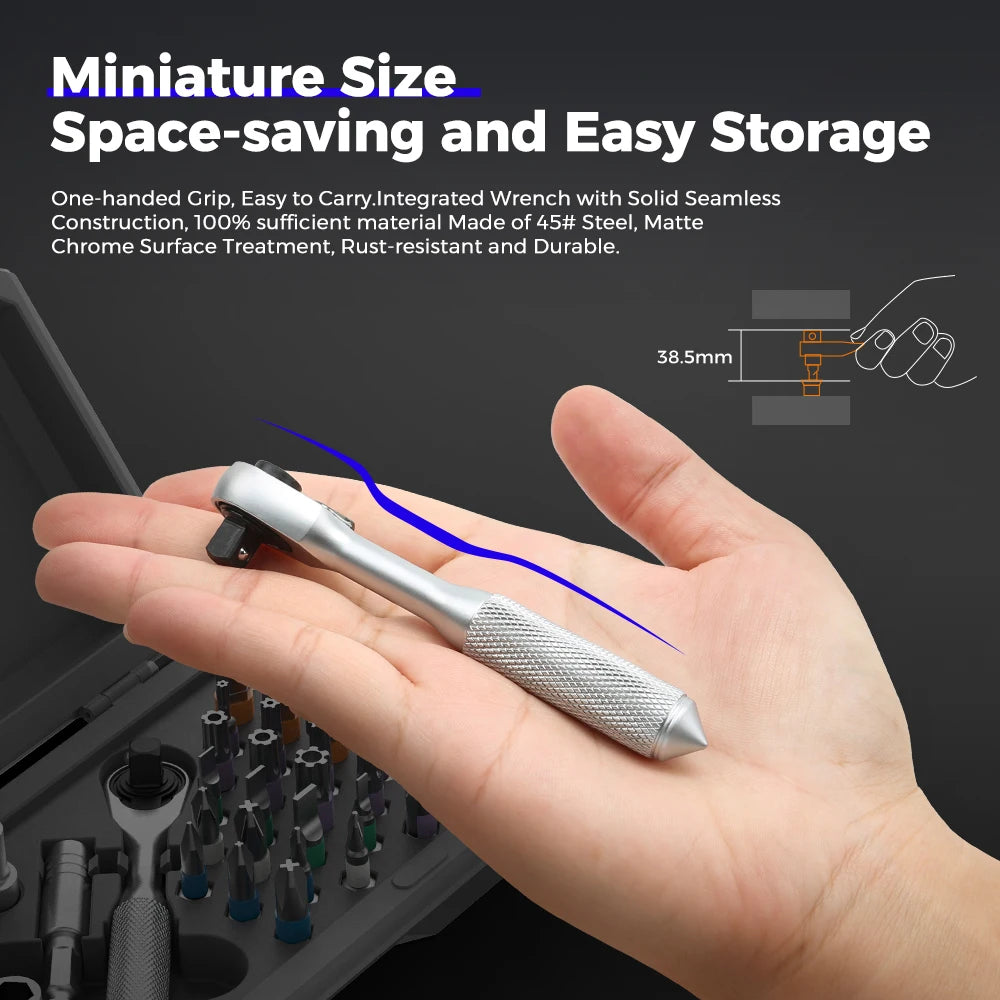 Ultimate 42-Piece Steel Combination Tool Set for Every DIY Enthusiast