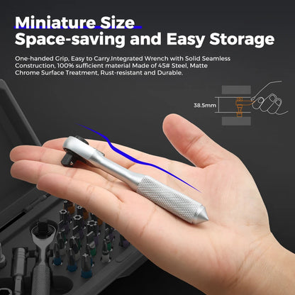 Ultimate 42-Piece Steel Combination Tool Set for Every DIY Enthusiast