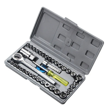 Ultimate 40-Piece Motorcycle Tool Kit for All Your Repair Needs