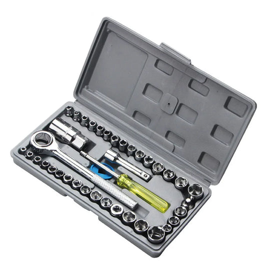 Ultimate 40-Piece Motorcycle Tool Kit for All Your Repair Needs