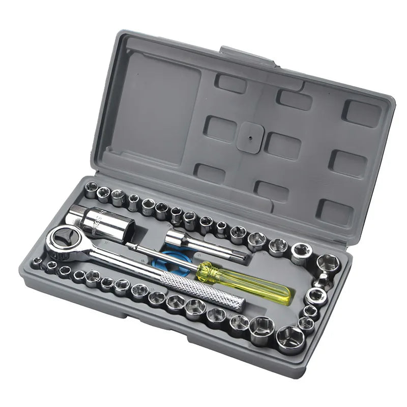 Ultimate 40-Piece Motorcycle Tool Kit for All Your Repair Needs