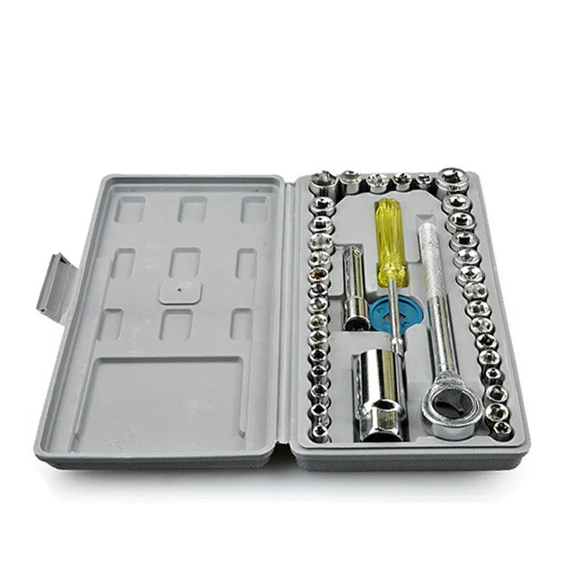 Ultimate 40-Piece Motorcycle Tool Kit for All Your Repair Needs