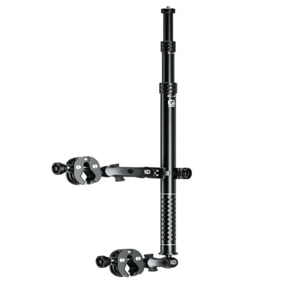 Ultimate Aluminum Motorcycle Camera Mount Kit - Heavy Duty, Anti-Vibration & Anti-Theft for Action Cameras