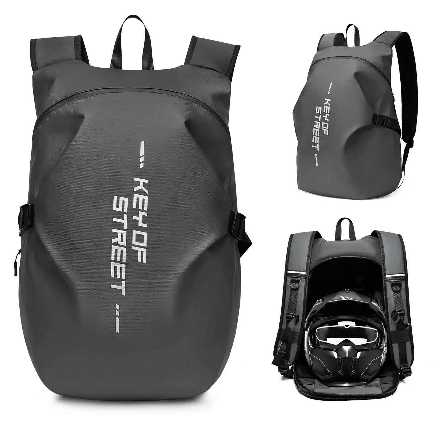 Stylish Waterproof Black Backpack for All Your Adventures