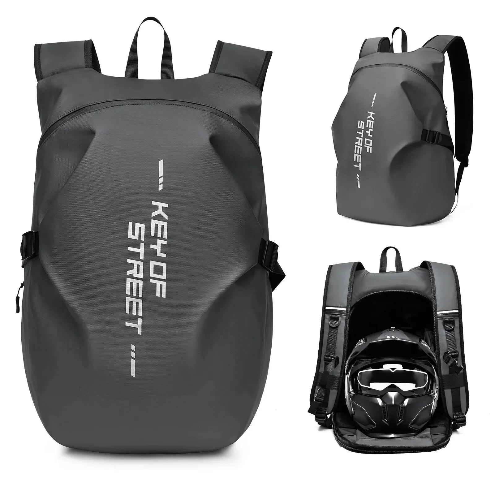 Stylish Waterproof Black Backpack for All Your Adventures
