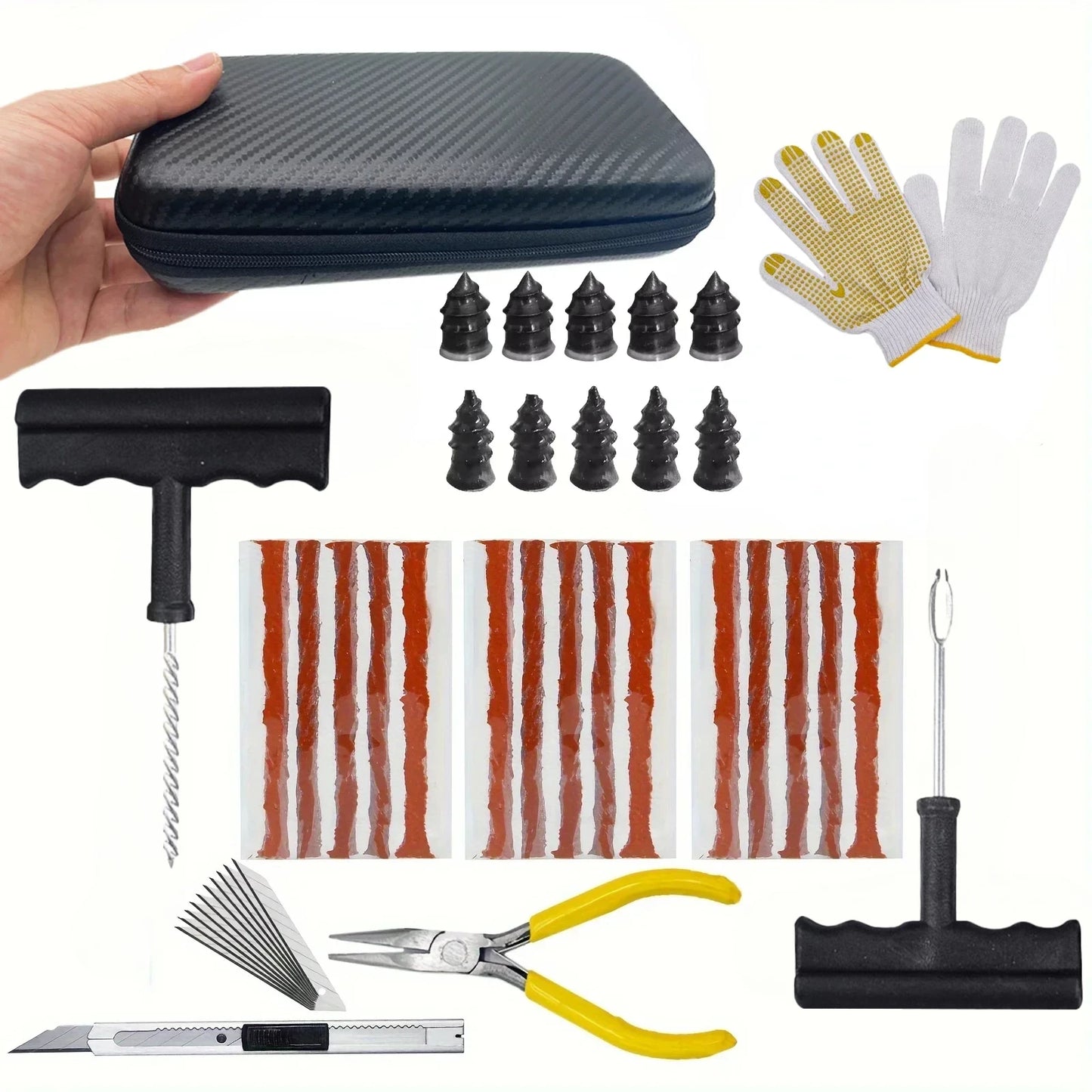 Ultimate Motorcycle Tire Repair Kit: Your Go-To Emergency Tool for Quick Puncture Fixes