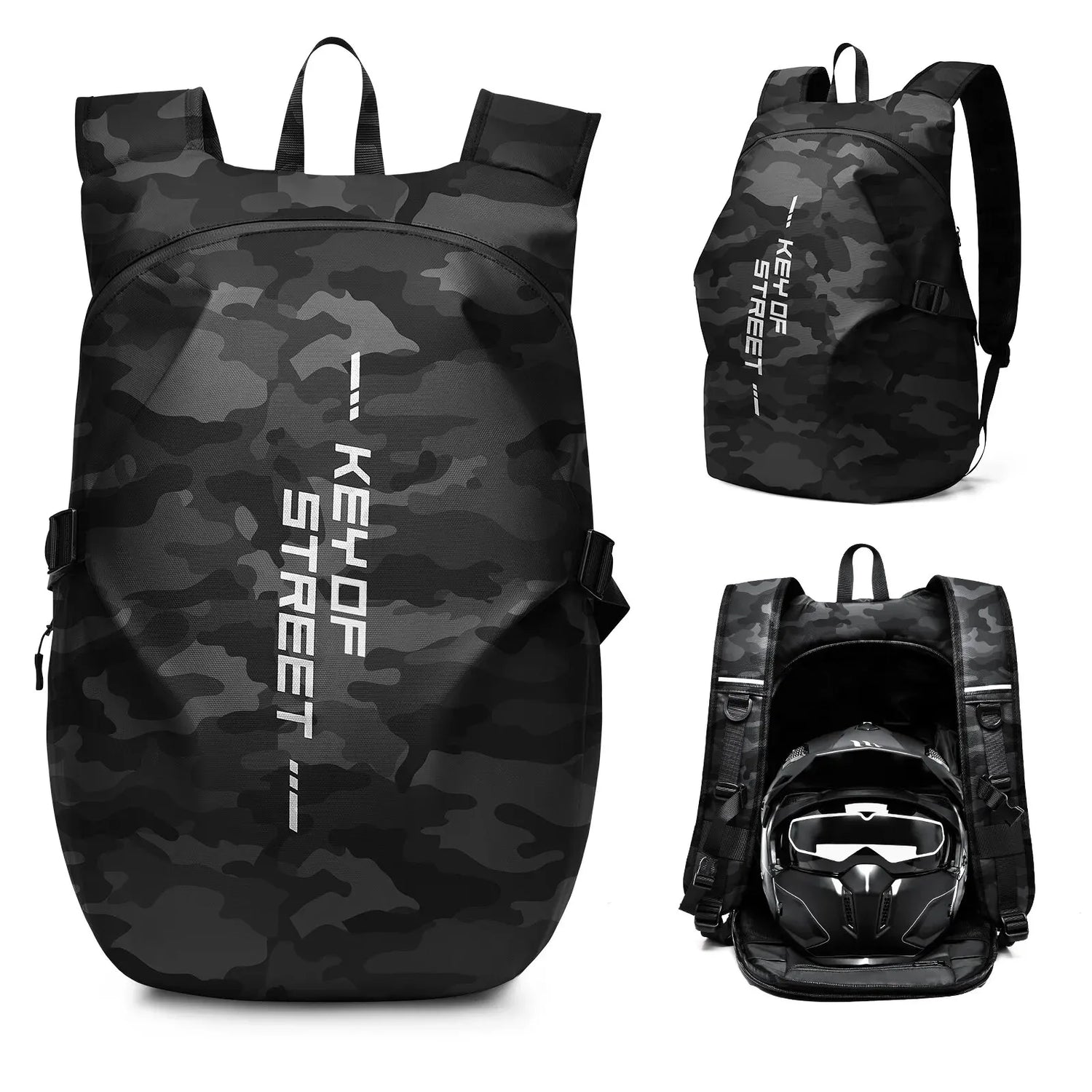 Stylish Waterproof Black Backpack for All Your Adventures
