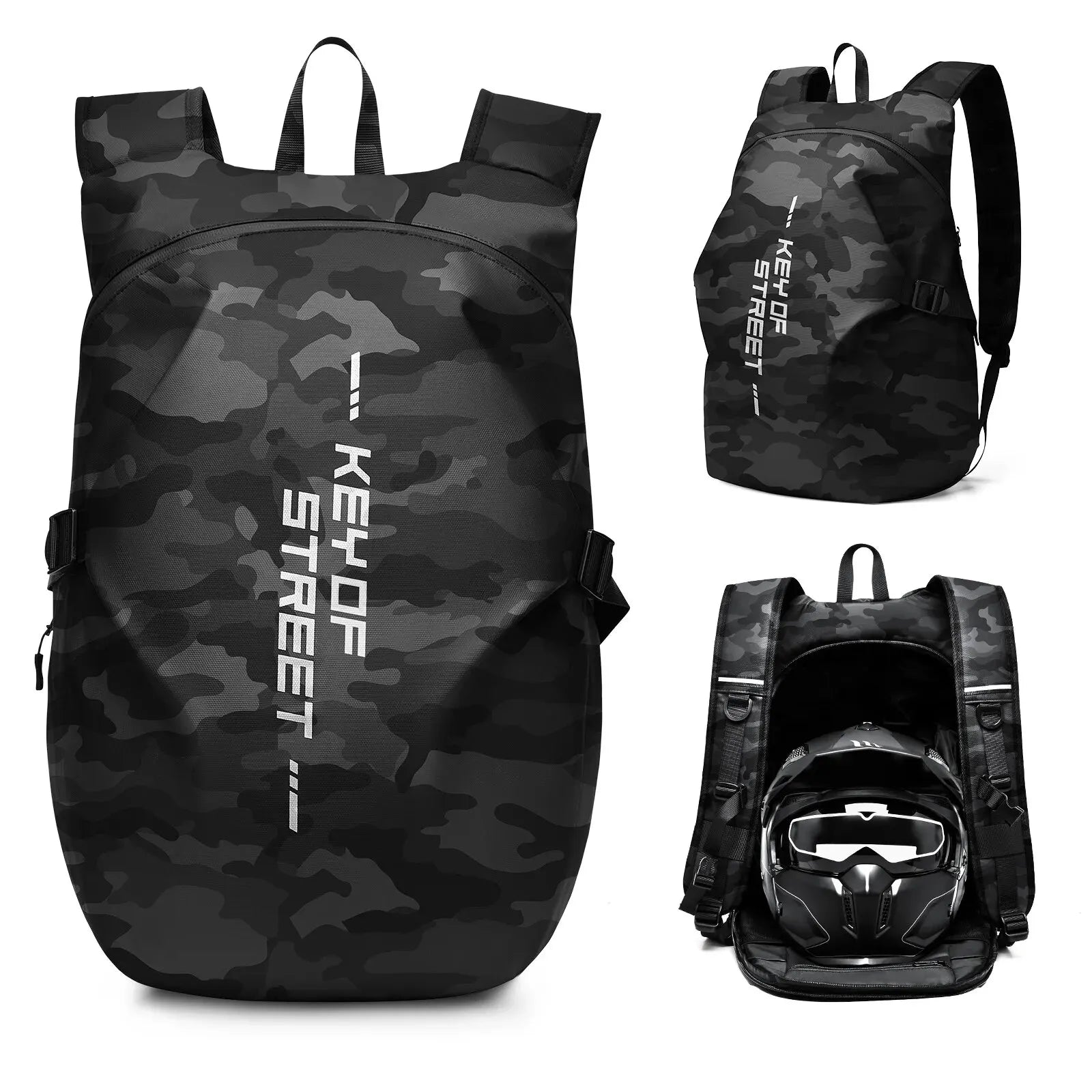Stylish Waterproof Black Backpack for All Your Adventures