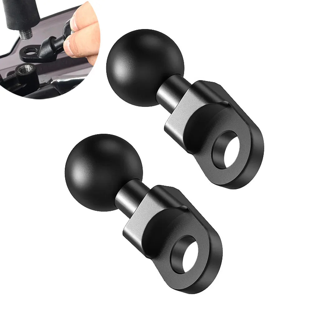 Ultimate Motorcycle 1'' Ball Head Adapter for Camera and Phone - Easy Install & Durable Design