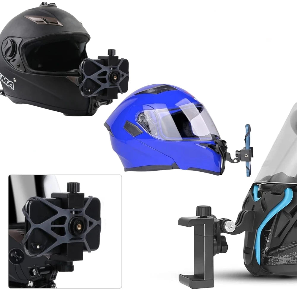 Elevate Your Adventure with the Ultimate Helmet Phone and Camera Mount